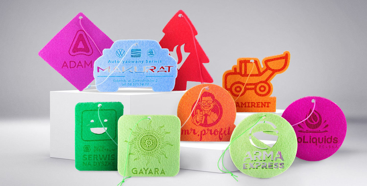 Personalizowane zawieszki zapachowe